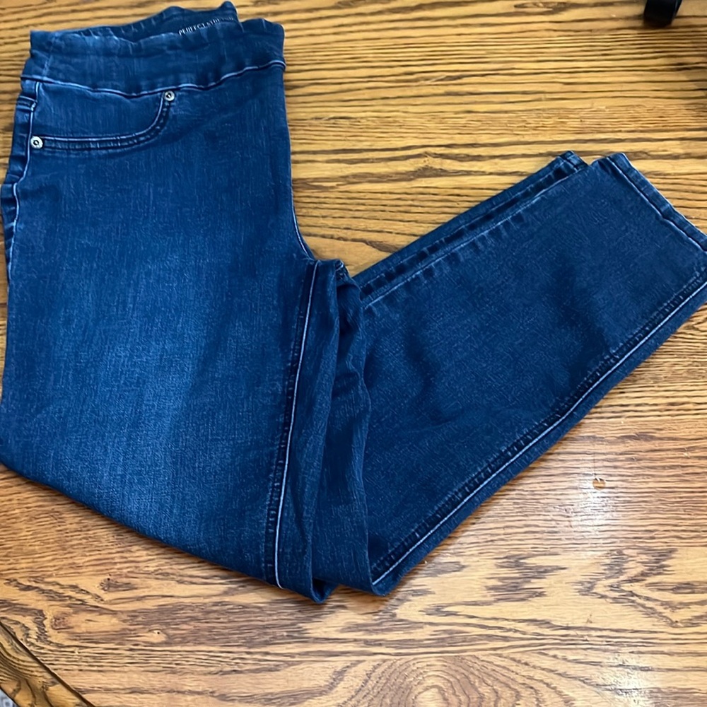 Chicos perfect stretch soft leggings ankle size 1